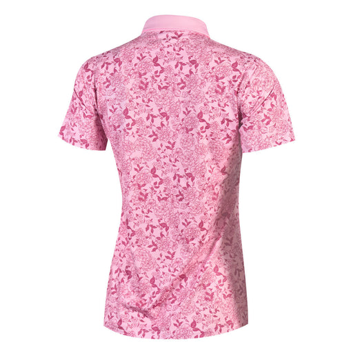 Handee Floral Short Sleeve Ladies Shirt - Pink