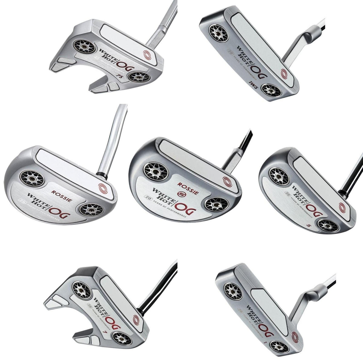 Odyssey White Hot OG Stroke Lab Putters — Golf Hub Store