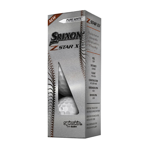 Srixon Z-Star XV 7 Golf Balls (Sleeve)