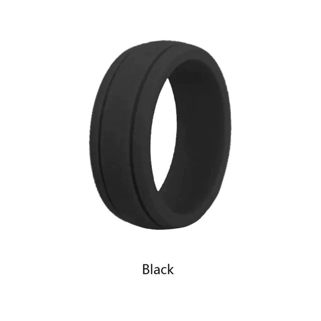 SiliFit Gents Groove Silicone Ring