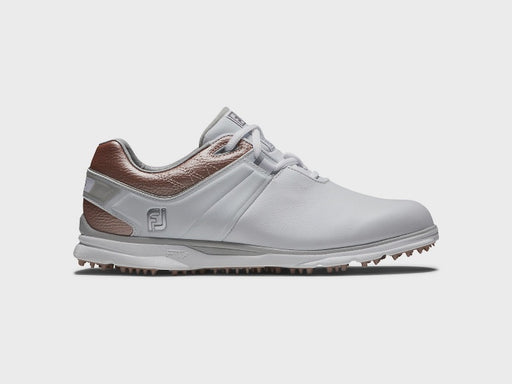 Footjoy Pro SL Ladies Golf Shoes - 98140 - White/Rose