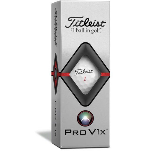 2023 Titleist ProV1x Golf Balls (Sleeve)