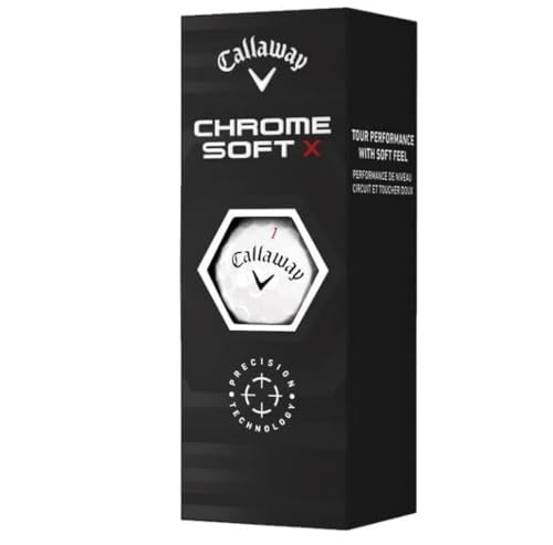 Callaway Chrome Soft X White (Sleeve)