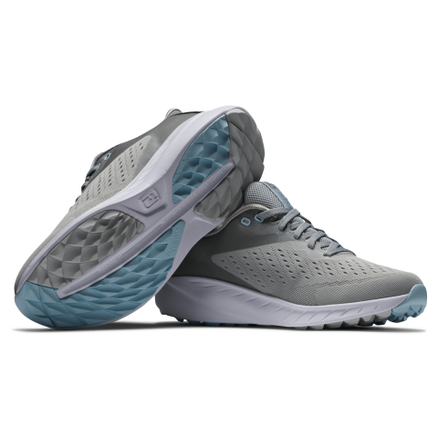 Footjoy Flex XP Ladies Golf Shoes - 95424 - Grey/Blue/White