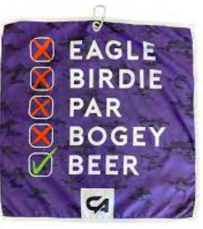 CA Micro Fiber Golf Towel | We Chose Beer