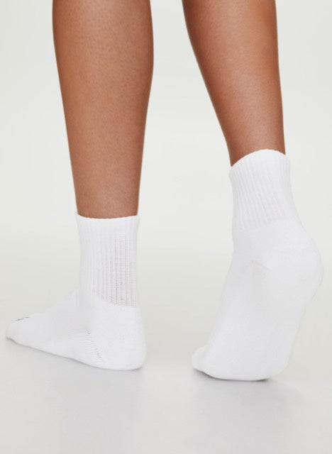 Oryx Short White Anklet Socks Pk of 3