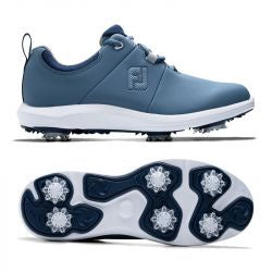 Footjoy E-Comfort Ladies Golf Shoes - 98643 - Blue/White