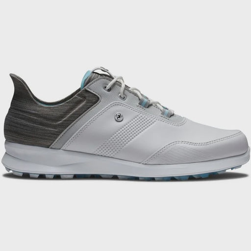 FootJoy Stratos Ladies Golf Shoes 2023 - 90119 - White/Grey/Blue
