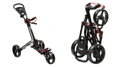 Slazenger 3 Wheel Click Golf Caddie Cart