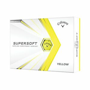 Callaway Supersoft Yellow 23 (Sleeve)